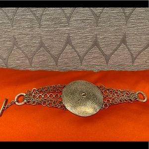 Free people toggle clasp bracelet